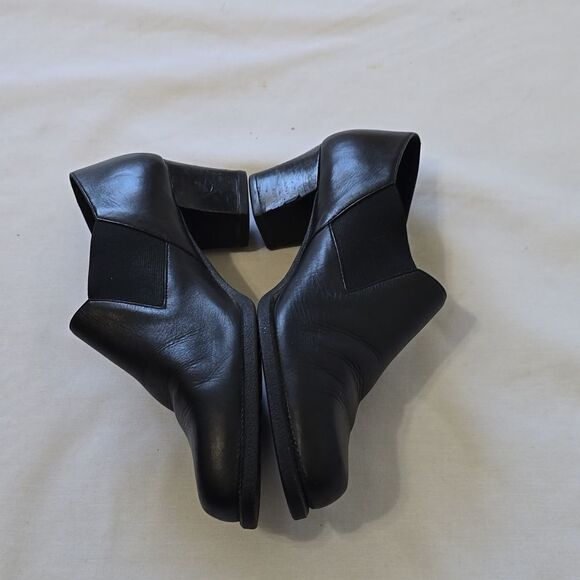 Aerosole Black Leather Shoes size 8 - Picture 4 of 10